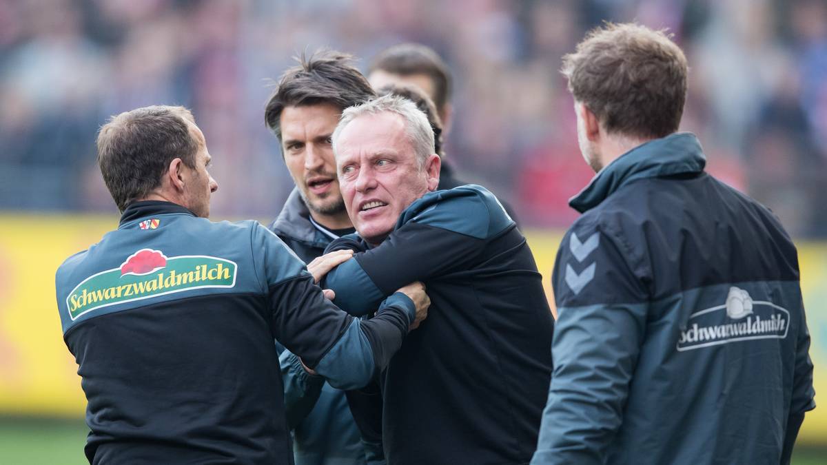 ...nein, dieses Mal ist es nicht der Videobeweis, der Streich so in Rage versetzt...