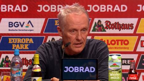 Nach dem 2:3 gegen Bayer Leverkusen ist Freiburgs Trainer Christian Streich nicht einverstanden mit der Leistung von Schiedsrichter Harm Osmers - und findet deutliche Worte.