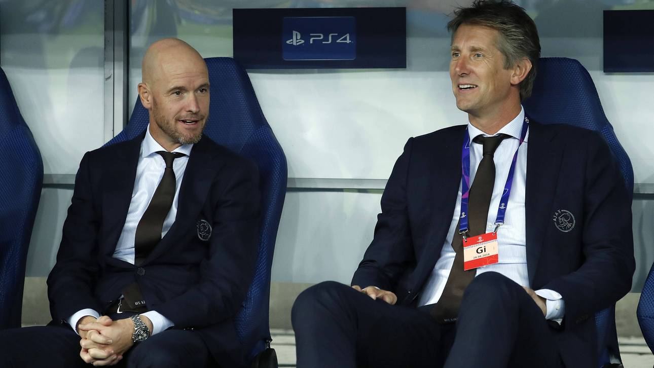 Haben erfolgreich zusammen gearbeitet - Erik ten Hag und Edwin van der Sar 