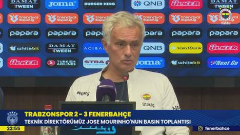 Fenerbahce-Trainer Jose Mourinho wirft der türkischen Liga Betrug vor. Der Portugiese war nach der Partie kaum zu halten und ließ seinen Frust freien Lauf.