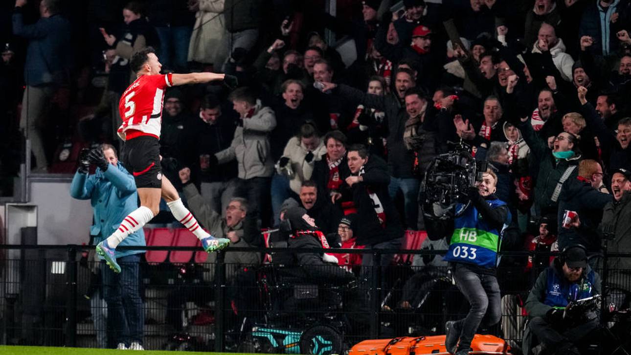 Ivan Perisic war der Held der PSV Eindhoven gegen Juve