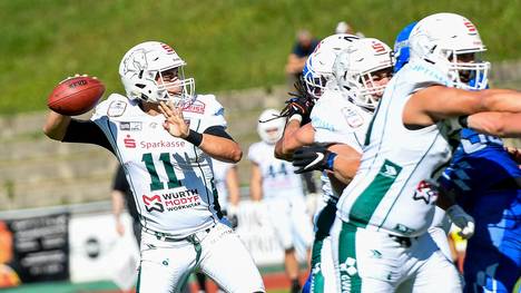 Unicorns-QB Reilly Hennessey führte sein Team bis in den German Bowl