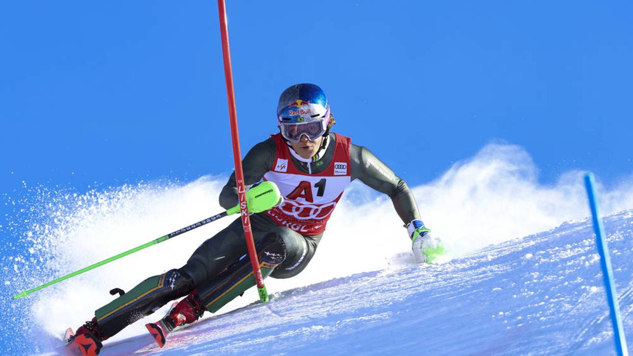 Lucas Braathen hatte beim ersten Durchgang in Gurgl so seine Probleme