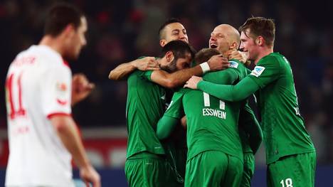 Der FC Augsburg gewann zum zweiten Mal in Folge nach einem Rückstand