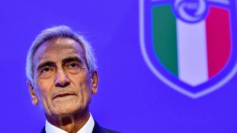 Italiens Fußball-Verbandspräsident Gabriele Gravina
