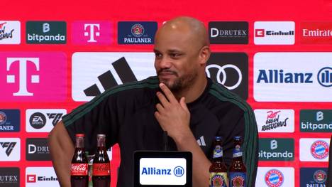 Harry Kane, der einen Elfmeter verursacht, und eine Fehlerkette beim zweiten Gegentor: Vincent Kompany hat nach dem Spiel gegen Eintracht Frankfurt vieles aufzuarbeiten. Trotzdem nimmt der Bayern-Trainer seine Spieler in Schutz.