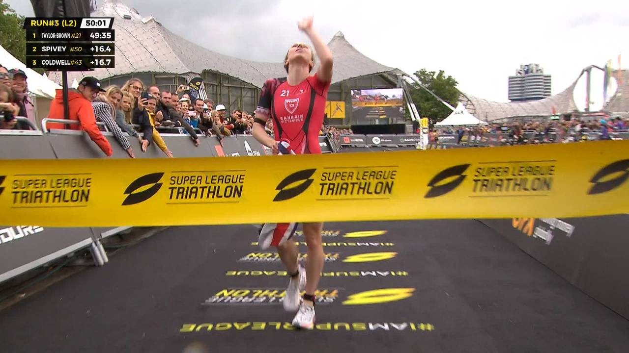 Triathlon Super League München: Taylor-Brown und Hauser gewinnen