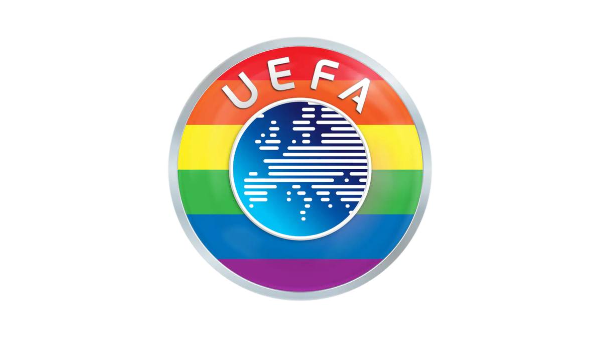 So sieht das Logo der UEFA am Mittwoch aus