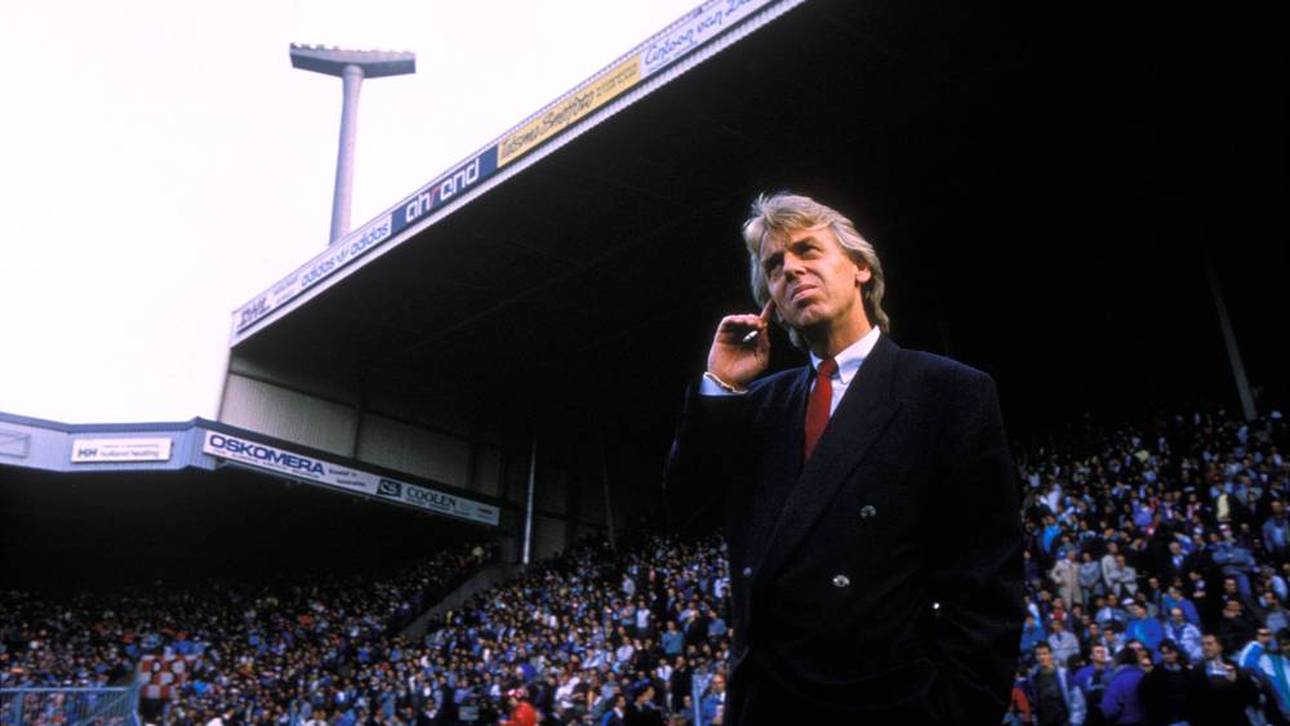 Leo Beenhakker während seiner Zeit als Real-Coach 1988