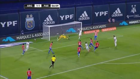 Argentinien kommt in der WM-Qualifikation zu Hause gegen Paraguay nicht über ein 1:1 hinaus. Der vermeintliche Siegtreffer von Lionel Messi wurde vom Videoschiedsrichter aberkannt.