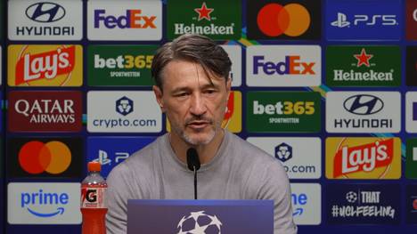Niko Kovac äußert sich nach dem CL-Spiel zum Karetsas-Vorfall und verrät, was er in der Halbzeit seinen Spielern mitgeteilt hat. 
