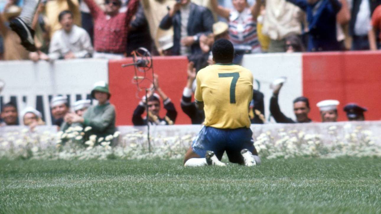 Jairzinho war bei der WM 1970 der heimliche Held neben Pelé 