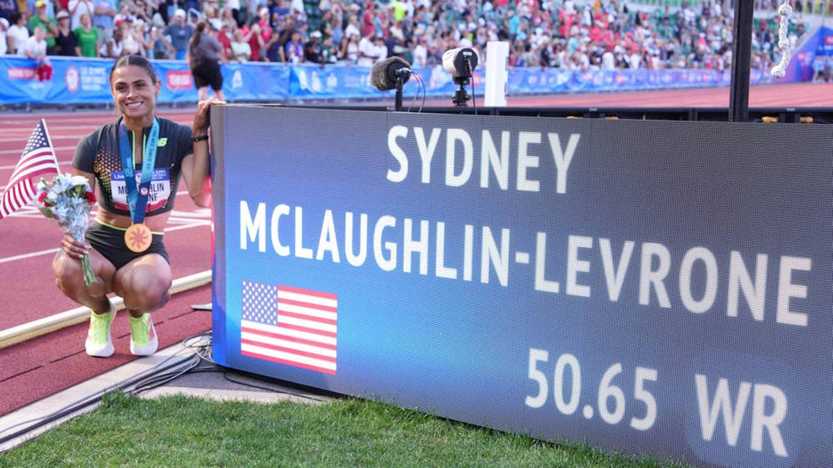 Sydney McLaughlin-Levrone verbesserte ihren eigenen Weltrekord
