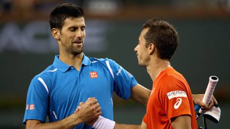 Novak Djokovic war eine Nummer zu stark für Philipp Kohlschreiber