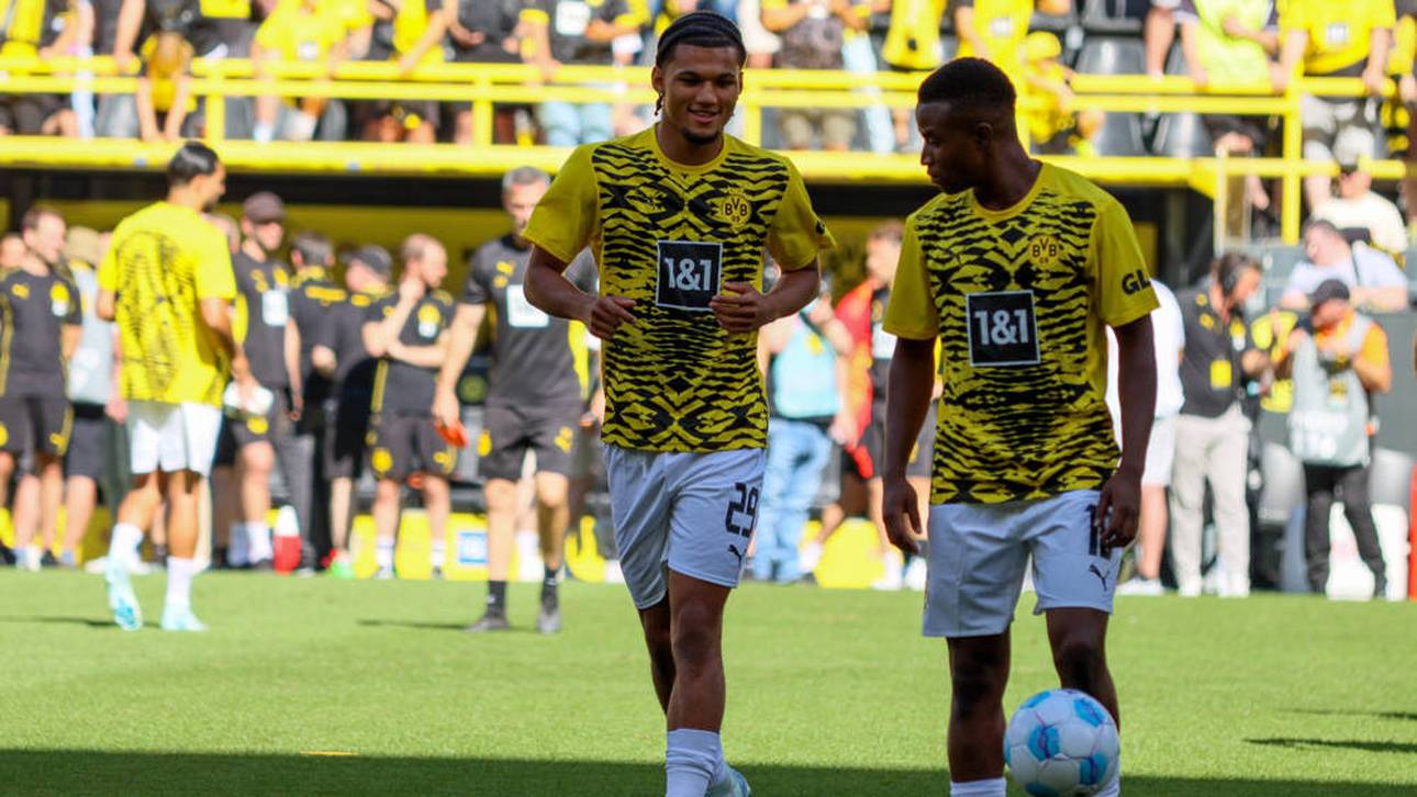 Zwei BVB-Talente vor dem Absprung