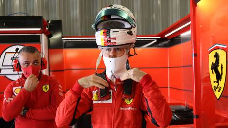 Sebastian Vettel geht beim Portugal-GP von Rang 15 aus in das Rennen