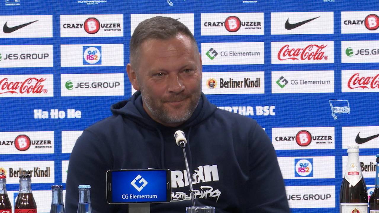 Nach PK-Abbruch: Pal Dardai spricht erstmals wieder auf einer PK | Hertha BSC