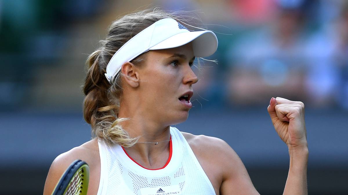Day Three: The Championships - Wimbledon 2019 Lange musste Caroline Wozniacki auf ihren ersten Grand Slam-Erfog ihrer Karriere warten. Bei den Australian Open 2018 war es endlich soweit