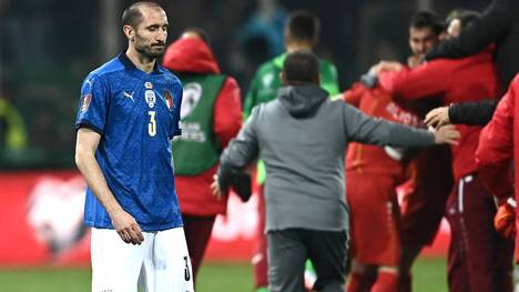 Giorgio Chiellini ist nach dem WM-Aus sauer und enttäuscht