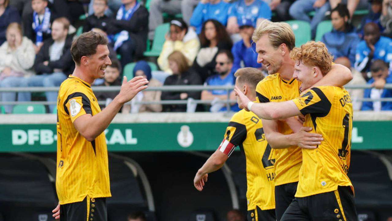 DFB-Pokal: SV Westfalia Rhynern - Dynamo Dresden | Tore & Highlights im Video