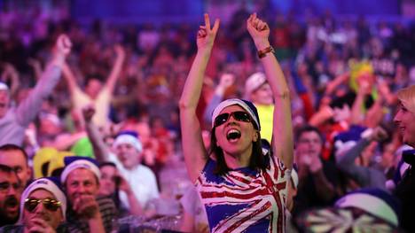 Competitors And Spectators Enjoy The World's Biggest Darts Tournament