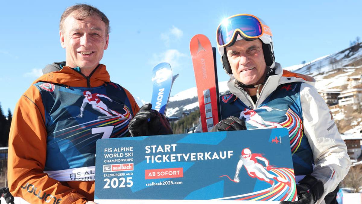 Günther Mader (l.) ist dem alpinen Ski-Sport verbunden geblieben