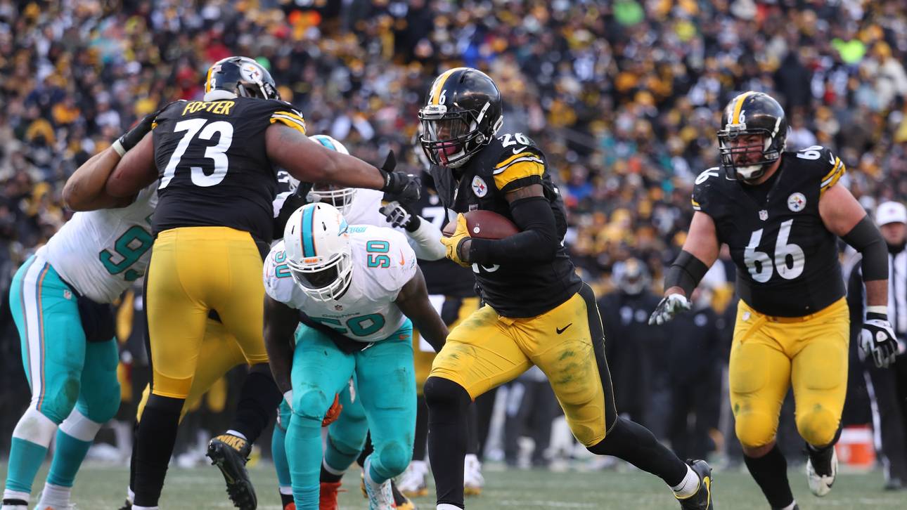 Steelers-Offensive überrollt Dolphins