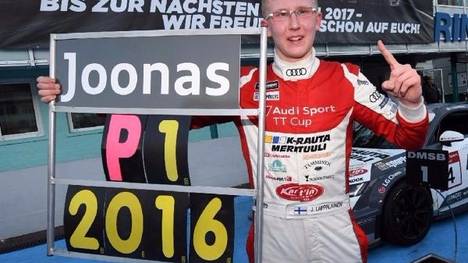 Joonas Lappalainen ist Audi-TT-Cup-Champion 2016