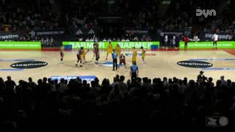 Spiel Highlights zu FC Bayern München Basketball - Tigers Tübingen 