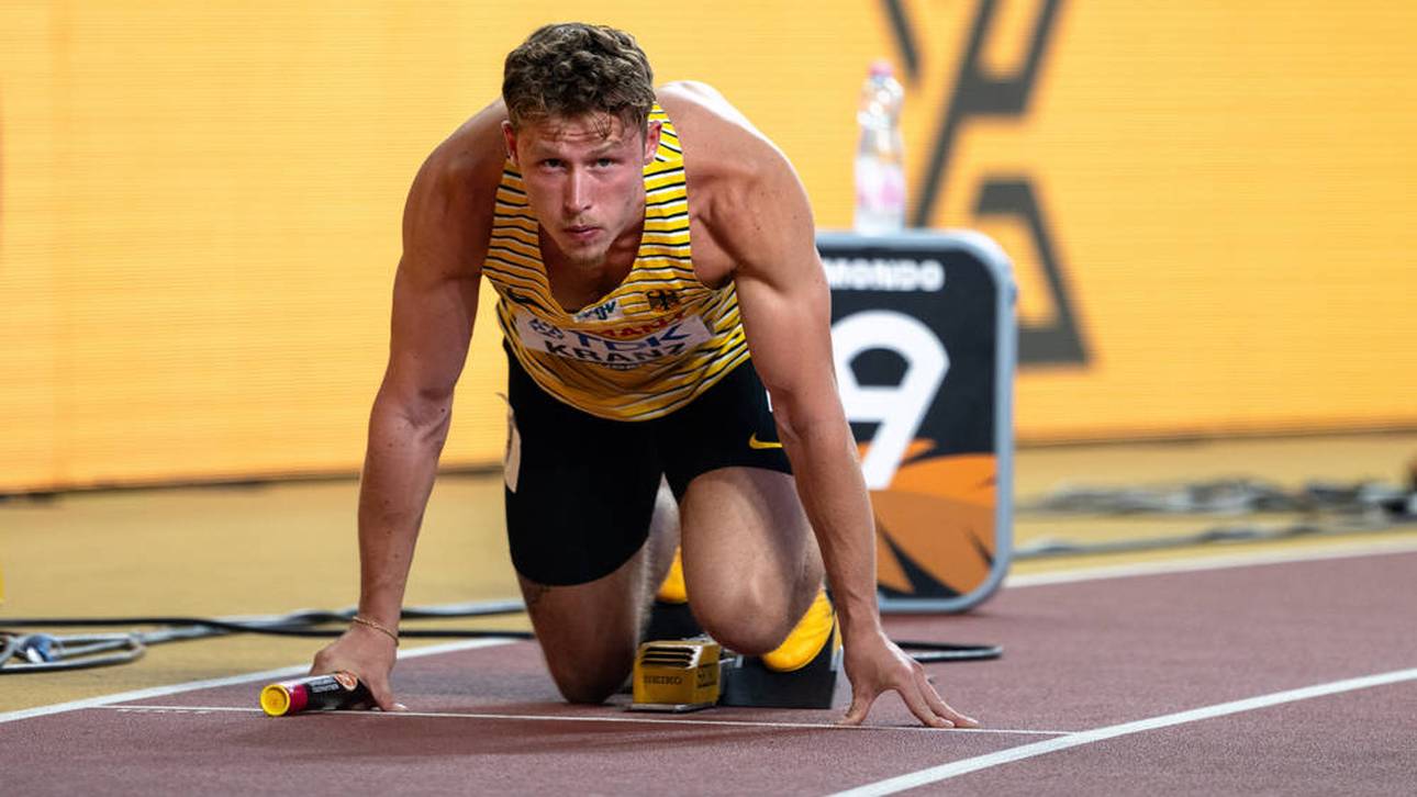 Kevin Kranz bei der WM 2023 in Budapest