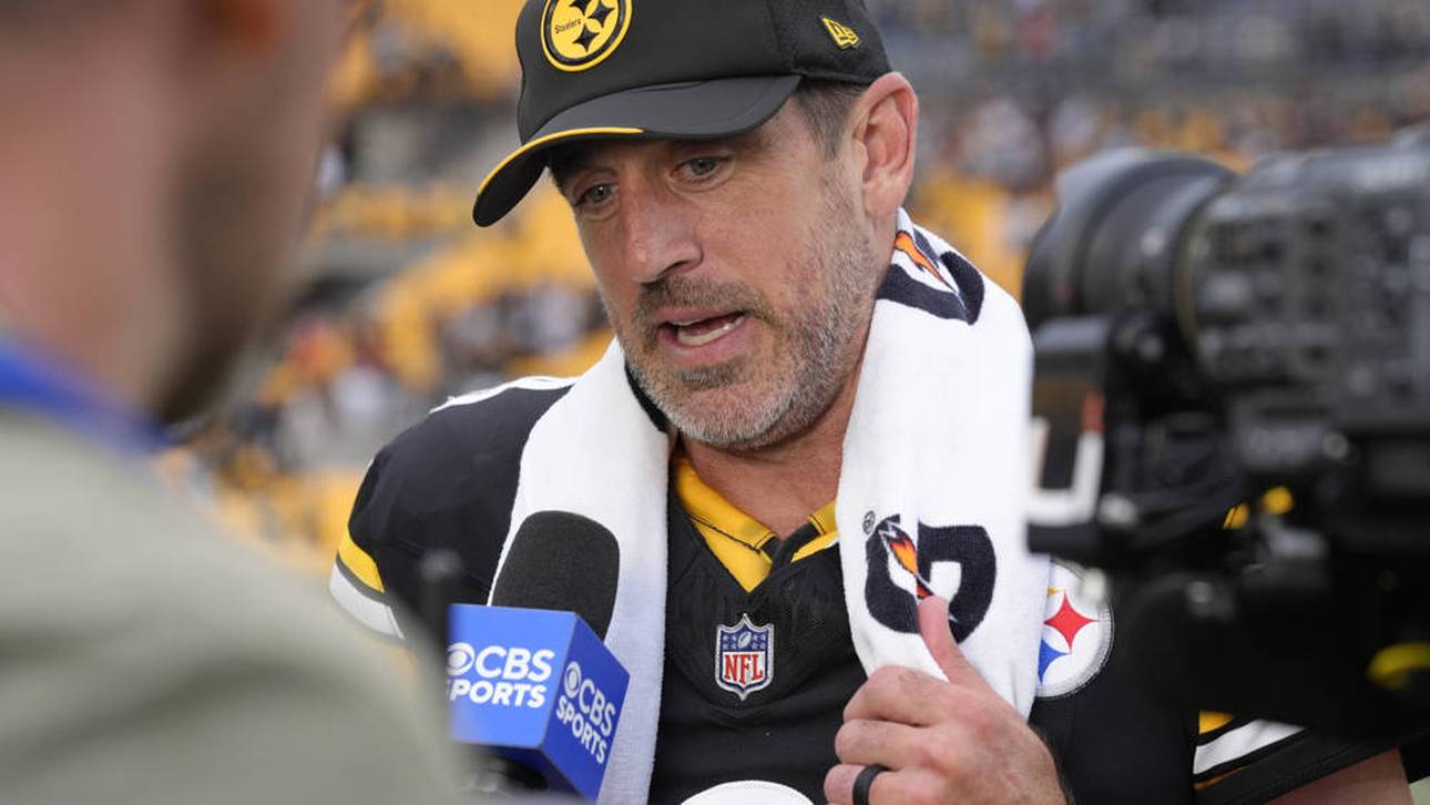 Aaron Rodgers war zwischenzeitlich ziemlich sauer