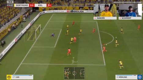 Dortmunds Hakimi ist auch bei FIFA 20 offensivfreudig