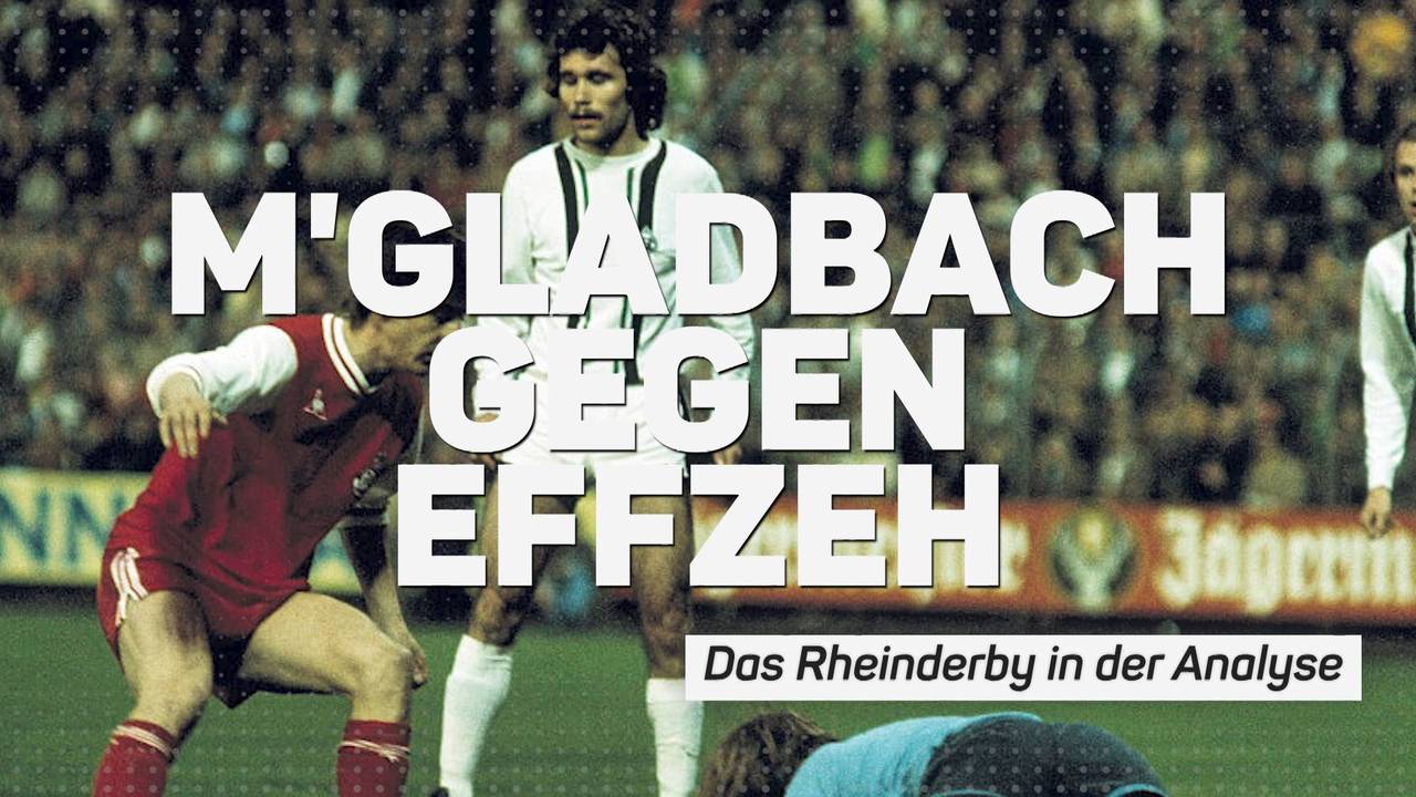 Zahlen und Fakten zum Derby zwischen 1. FC Köln und Borussia Mönchengladbach