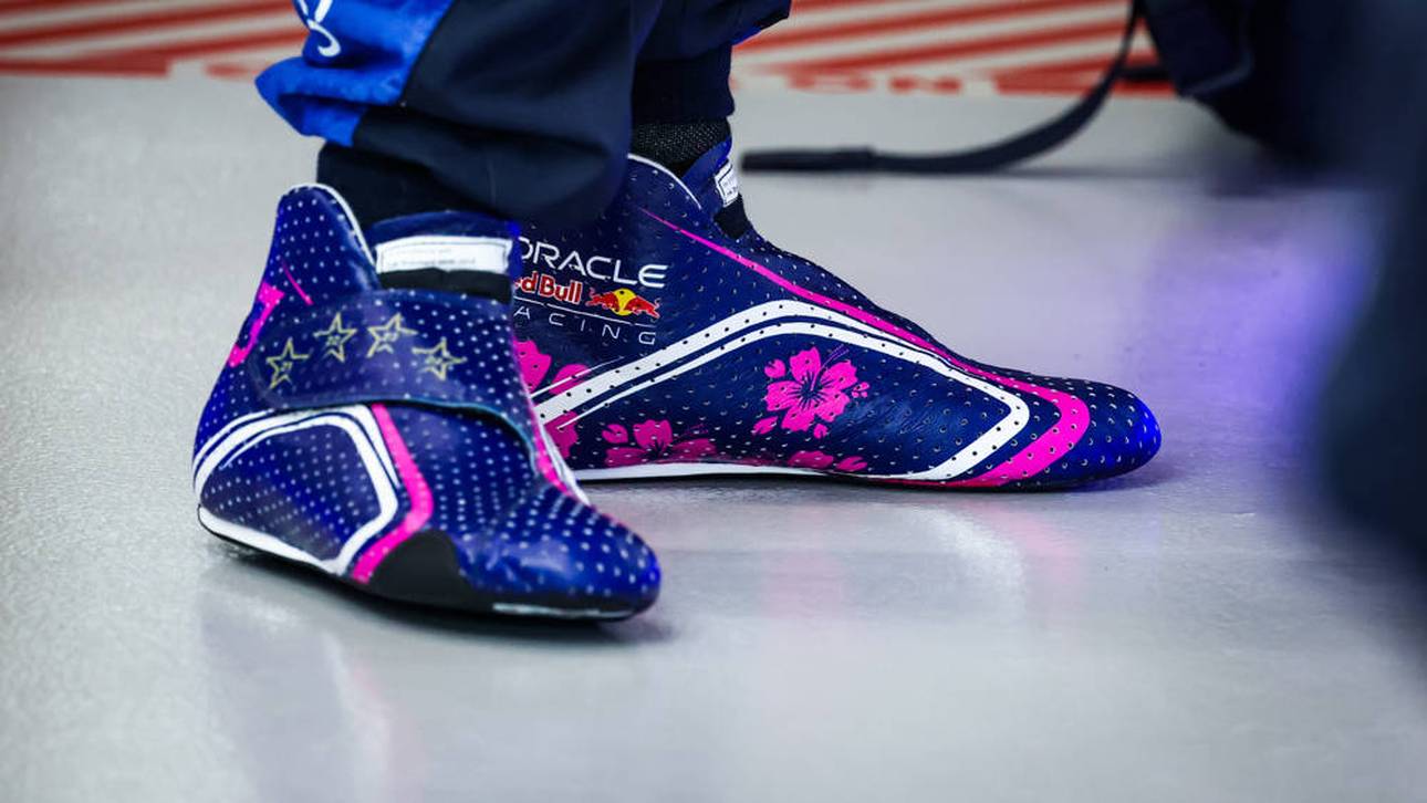 Verstappens Rennschuhe begeistern die Fans