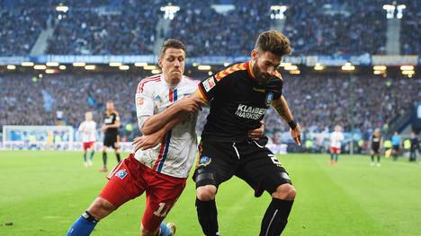 Hamburger SV v Karlsruher SC - Bundesliga Playoff First Leg
