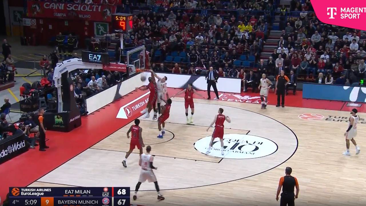Dunk-Show! Furiose Bayern triumphieren in Europa-Krimi