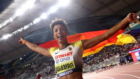 Malaika Mihambo ist für die Wahl zur Welt-Leichtathletin nominiert