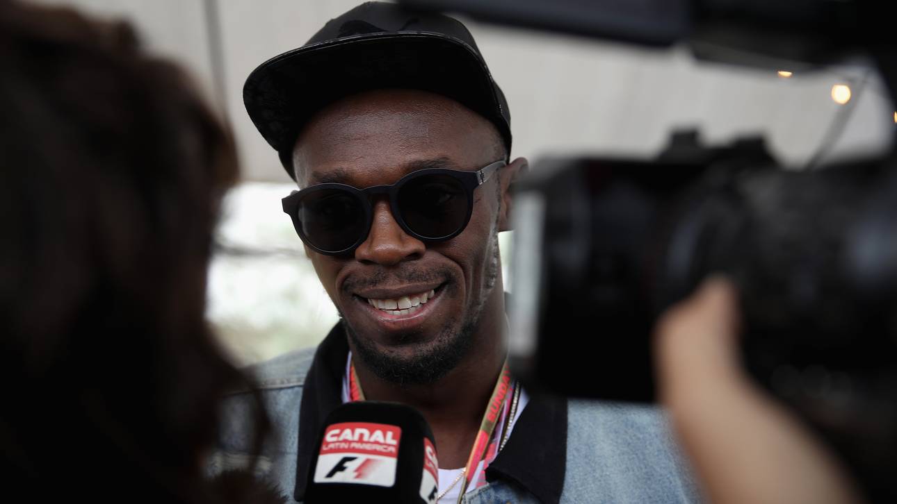 Bolt drückt Hamilton die Daumen