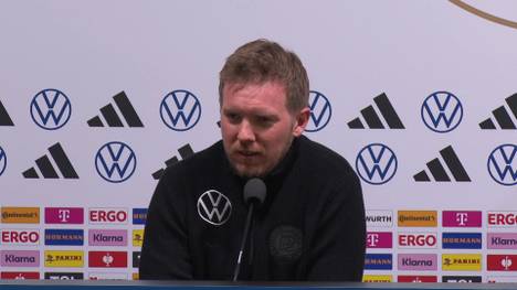 Jamal Musiala ist einer der Spieler, der in der Bundesliga mit am häufigsten gefoult wird. Bundestrainer Julian Nagelsmann reagiert auf diese Statistik.