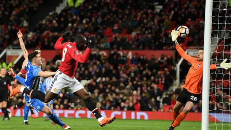 Romelu Lukaku brachte Manchester United gegen Brighton & Hove Albion in Führung