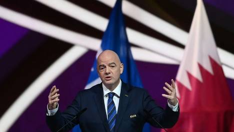 FIFA-Präsident Gianni Infantino verteidigte die Entscheidung der FIFA, den russischen Fußballverband nicht vom Kongress auszuschließen.