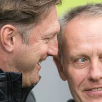 Ralph Hasenhüttl hegt große Zuneigung für seinen Trainerkollegen Christian Streich - schenken will er ihm auf dessen Abschiedstour aber nichts.