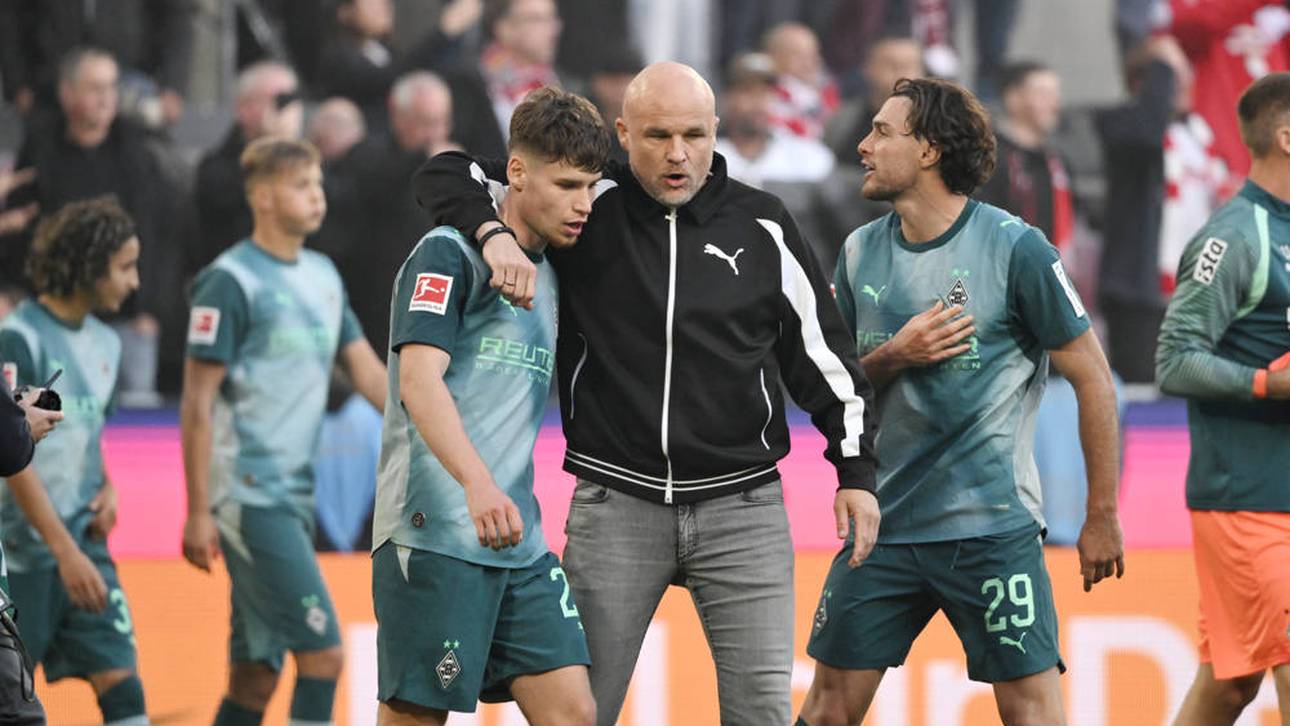 Rouven Schröder (M.) im Gespräch mit Lukas Ullrich