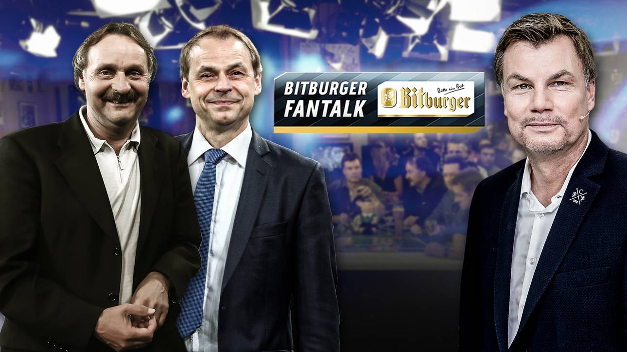 Thon und Neururer im Bitburger Fantalk