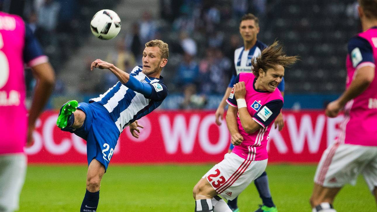 Hertha beim HSV ohne Lustenberger