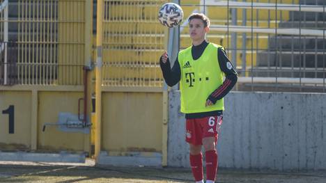 Tiago Dantas spielte in der Saison 2020-2021 für den FC Bayern