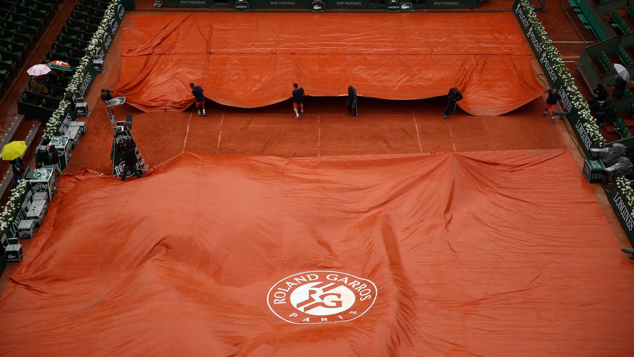 Wieder Unterbrechung bei French Open