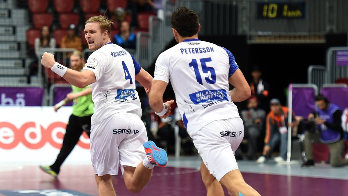 Doch auch die Isländer um Aron Palmarsson zeigen Moral. Eine Minute vor Schluss gleicht Island zum finalen Remis aus. Dramatik pur