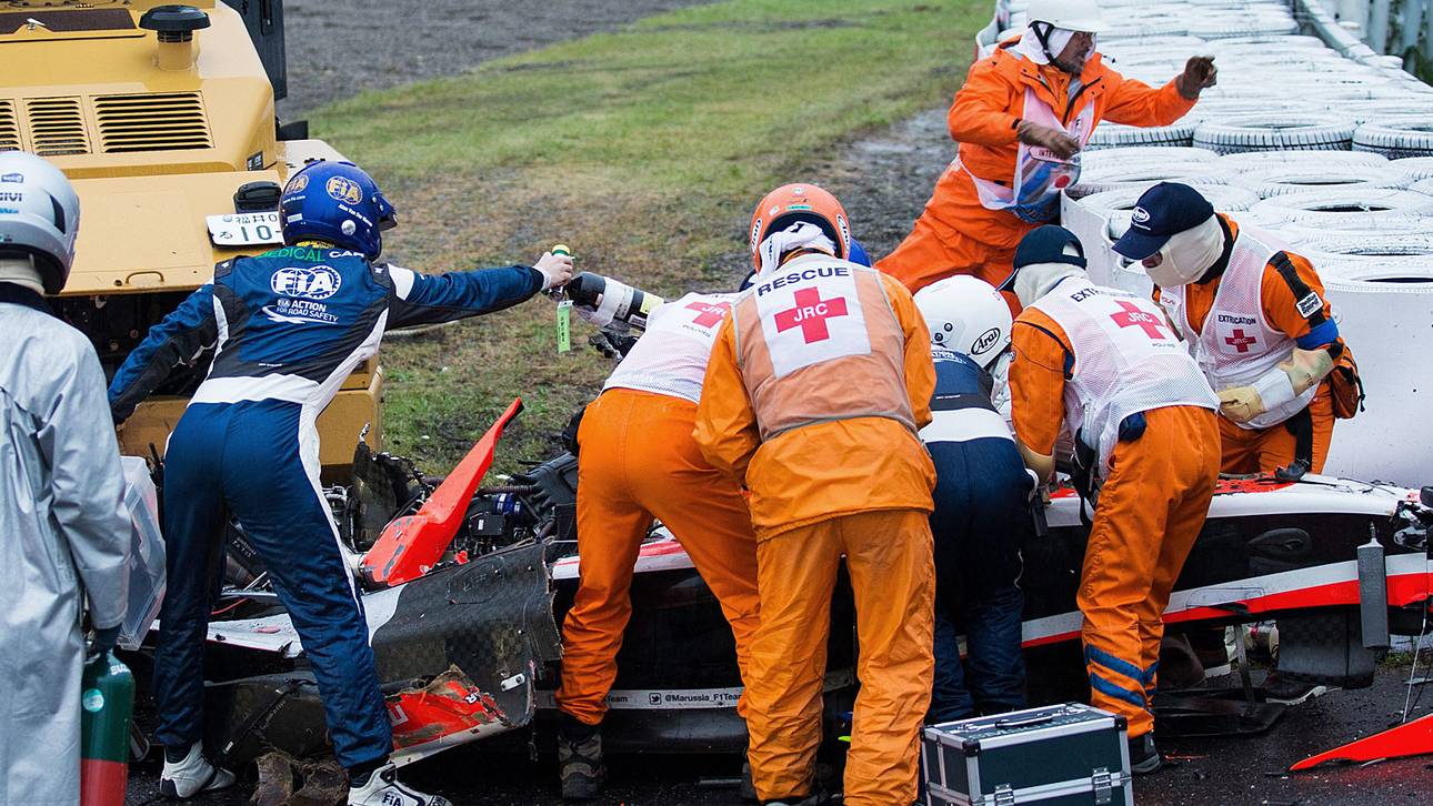 Bianchi der 32. Unfalltote der F1