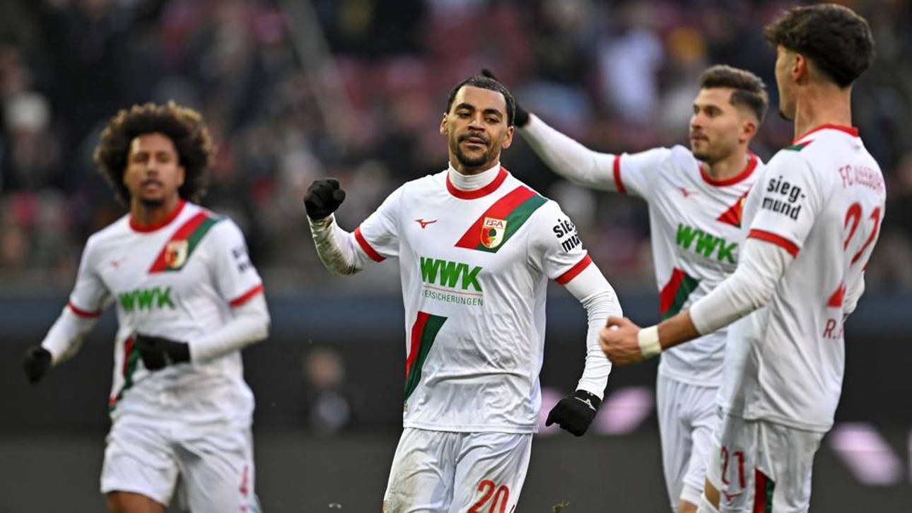 Augsburg atmet spät auf